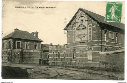 CPA - Carte Postale - France - Doullens - La Gendarmerie - 1913 ( I10814)