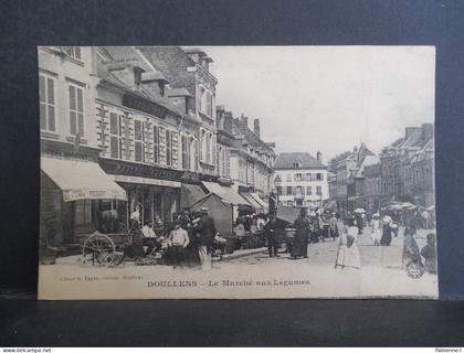 CPA - Doullens - Le Marché aux Légumes