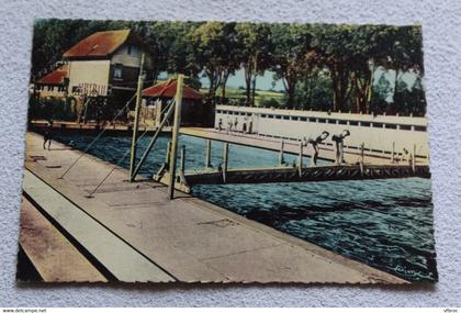 Cpm, Doullens, la piscine, Somme 80