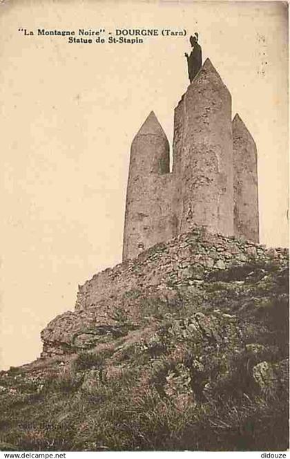 81 - Dourgne - Statue de St-Stapin - CPA - Voir Scans Recto-Verso