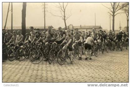 DRANCY ??? .... CARTE PHOTO ... CYCLISME ... PRIX DES CYCLES VILPELLE LE DEPART