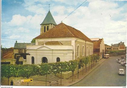 CPSM Draveil Place de l'Eglise