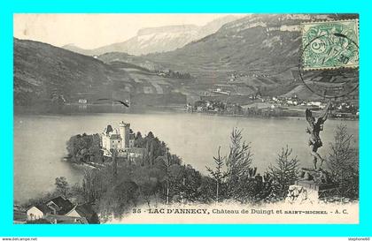 a791 / 361 74 - DUINGT Lac d'Annecy Chateau de Duingt et Saint Michel