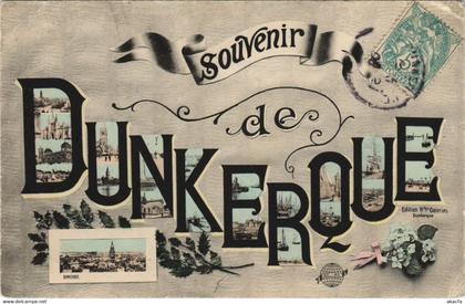 CPA Souvenir de DUNKERQUE (136891)