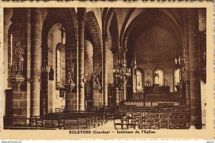 CPA Egletons Interieur de l'Eglise FRANCE (1051343)