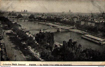 PARIS - La Seine (vue prise du Louvre)