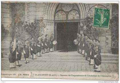 Carte Postale Ancienne de ELANCOURT