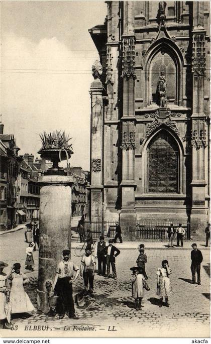 CPA ELBEUF-La Fontaine (349193)