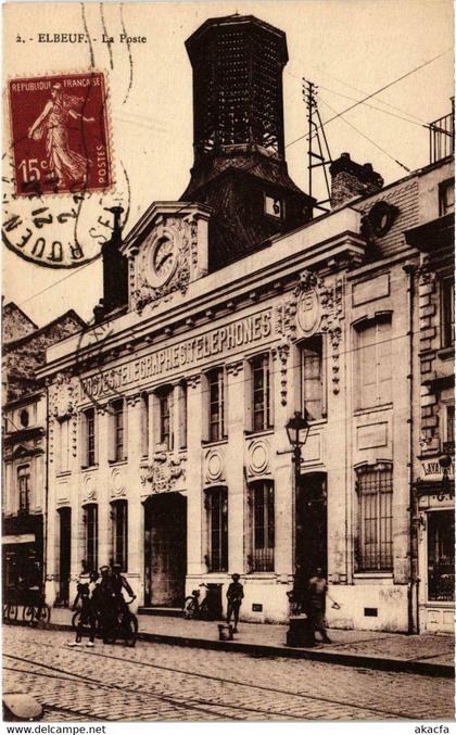 CPA ELBEUF - La Poste (105208)