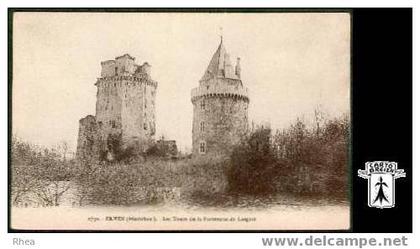 56 Elven - 2730 - ELVEN (Morbihan) - Les Tours de la Forteresse de Largoët -  cpa Rhea D56D  K56053K  C56053C