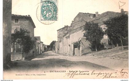 ENTRAIGUES ....ROUTE DE CARPENTRAS