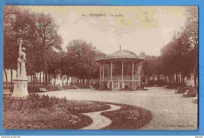 51 - Epernay - Le Jardin - Ecrite