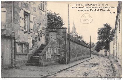 CPA 95 ERAGNY MAISON OU BERNARDIN DE SAINT PIERRE COMPOSA PAUL ET VIRGINIE