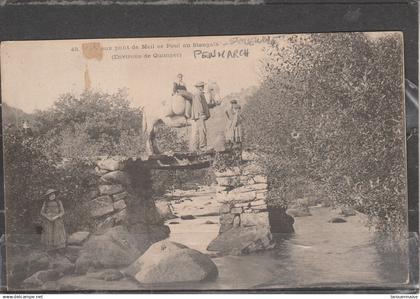 29 - ERGUE GABERIC - Un vieux pont de Meil or Poul au Stangala (Environs de Quimper)