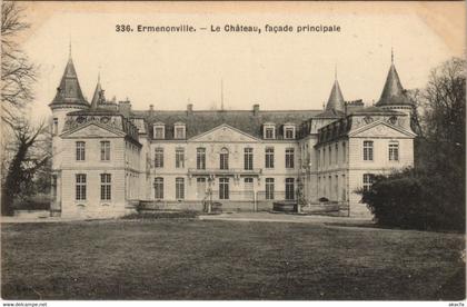 CPA ERMENONVILLE - Le Chateau facade principale (130473)