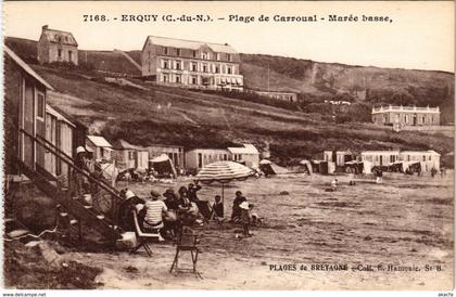 CPA ERQUY - Plage de Carroual - Marée basse (243029)