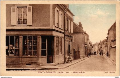 CPA ERVY-le-CHATEL - La Grande rue (71323)