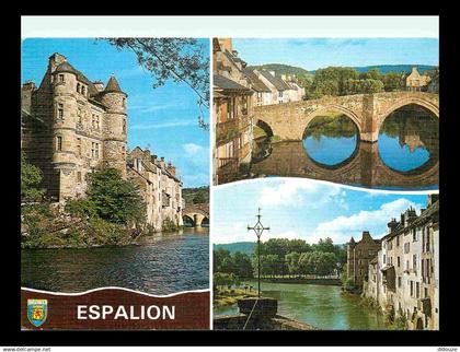 12 - Espalion - Multivues - CPM - Voir Scans Recto-Verso