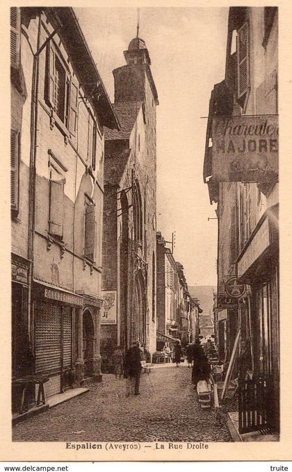 ESPALION LA RUE DROITE