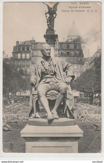 Paris, Statue de Diderot, Frankreich