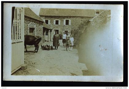 cpa carte photo du 22 ? Etables sur Mer ?  Souvenir Août 1927  PY25