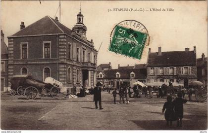 CPA ÉTAPLES - L'Hotel de Ville (129634)