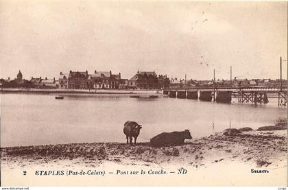 CPA Etaples Pont sur La Canche