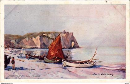 CPA ETRETAT-La Plage (347719)