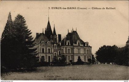 CPA Evaux les Bains Chateau de Relibert FRANCE (1050332)