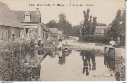 Evreux St Michel Entrée de la Foret