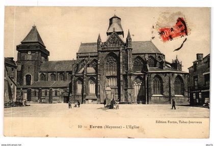 CPA Evron .- L'eglise (191012)