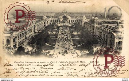 PARIS -- EXPOSITION DE 1900