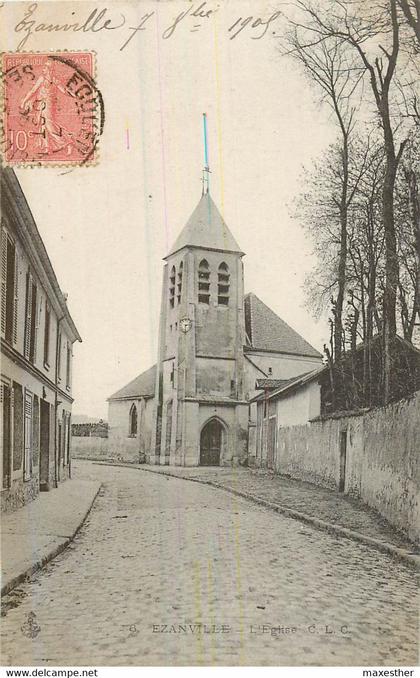 EZANVILLE l'église