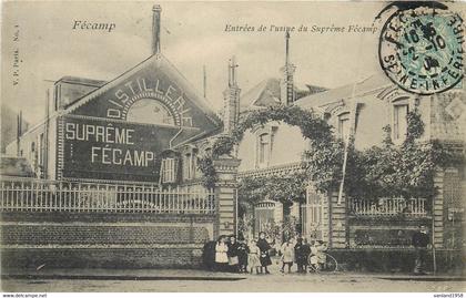 FECAMP-entrée de l'usine du suprème Fécamp