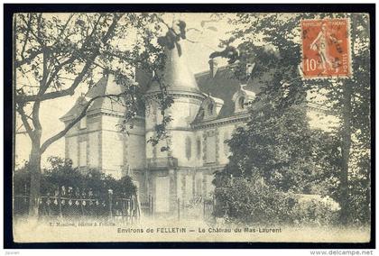 cpa du 23 environs de Felletin -- le Château du Mas Laurent      AA5