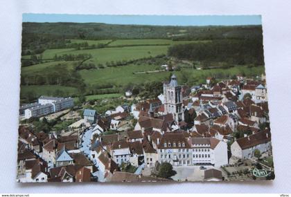 Cpm 1973, Felletin, vue aérienne, Creuse 23