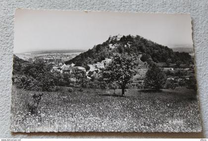 Cpm, Ferrette, vue prise de la hauteur de Sondersdorf, Haut Rhin 68