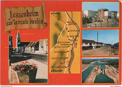 Fessenheim sur la route du rhin - & map