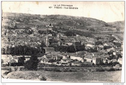 Carte Postale Ancienne de FIGEAC