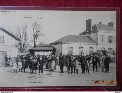 CPA - Fismes - La Gare