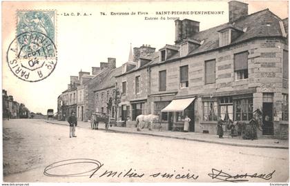 CPA Carte  Postale France-Flers - environs Saint Pierre d'Entremont Entrée du Bourg 1904VM47174