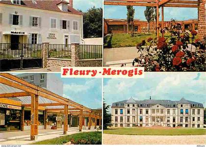 91 - Fleury-Mérogis - Multivues - Fleurs - Centre Commercial - Centre Jean Moulin - CPM - Voir Scans Recto-Verso