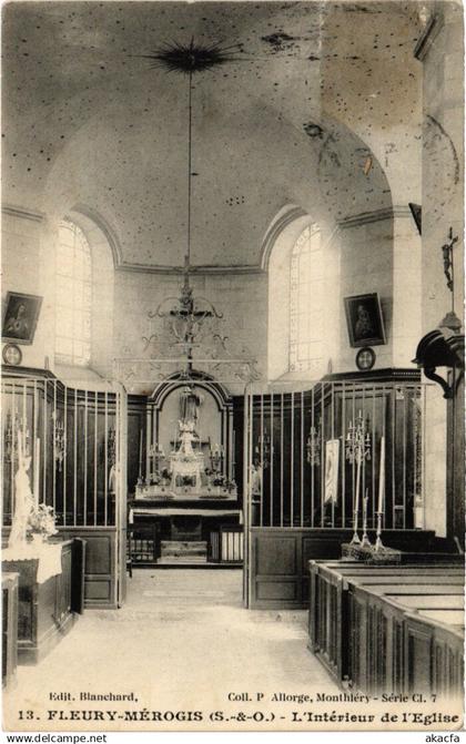 CPA Fleury Merogis Interieur de l'Eglise (1360056)