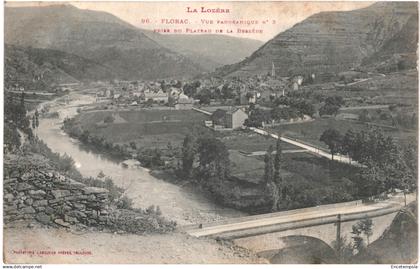 CPA Carte postale France Florac Vue panoramique1908  .VM83672