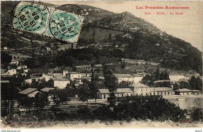 CPA FOIX La Gare Ariege (101727)