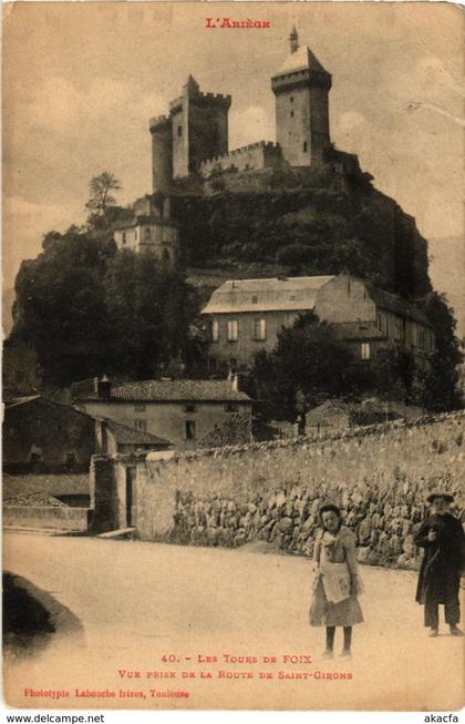 CPM Foix- Les Tours de Foix FRANCE (1040121)