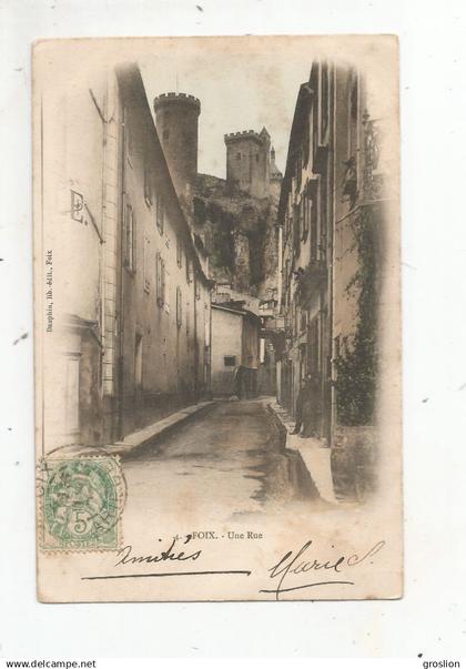 FOIX UNE RUE 1902