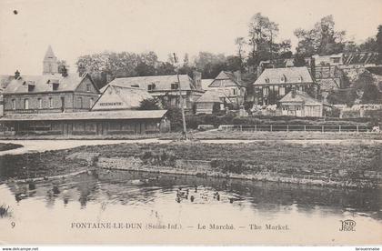 76 - FONTAINE LE DUN  - Le Marché