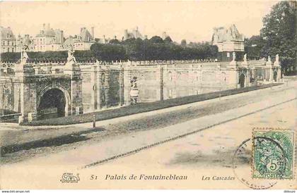 77 - Fontainebleau - Palais de Fontainebleau - CPA - Voir Scans Recto-Verso