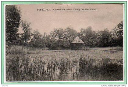 89 - FONTAINES -- Château du Tabor...